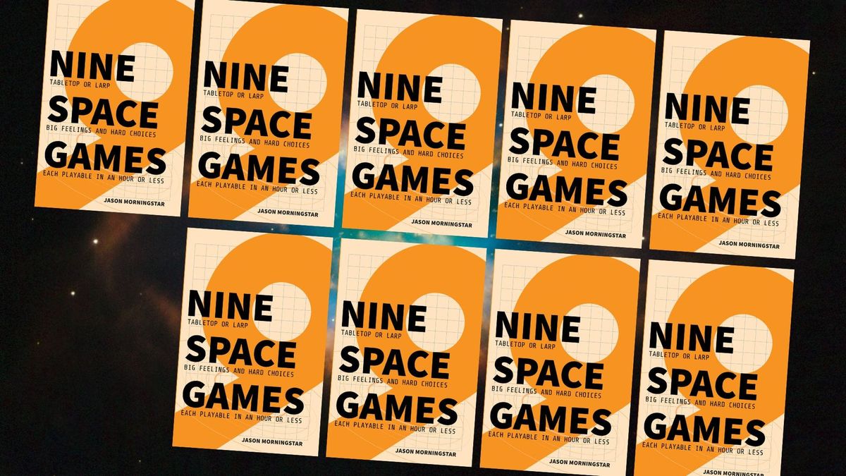 Blurring the lines between larp and tabletop, Nine Space Games is Jason Morningstar’s best work yet