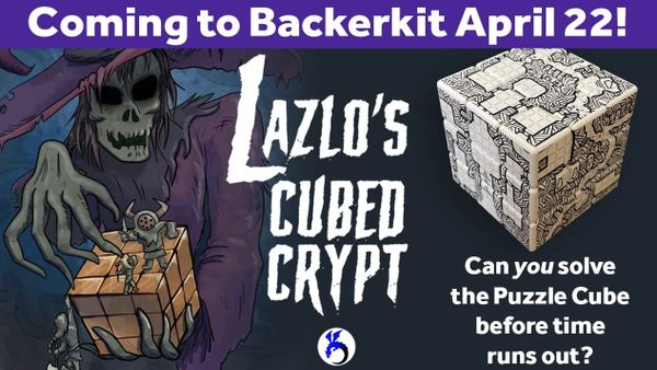 Lazlo's Cubed Crypt Launches on BackerKit April 22nd