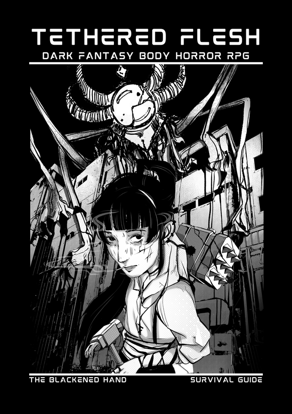 Dark Fantasy Body Horror RPG Tethered Flesh Launches on DriveThruRPG — 50% Off for Launch Week