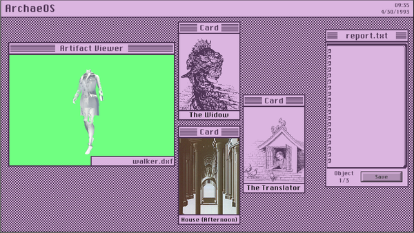 I interpreted rare digital artifacts in ArchaeOS, and all I got was this cool zine