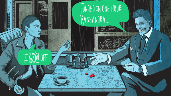 KASSANDRA KING: Devil's Dice Now on Kickstarter