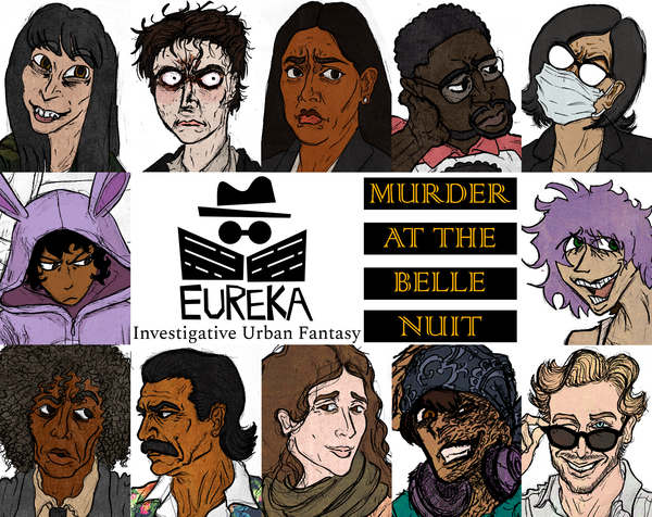 Much Awaited Murder at the Belle Nuit Mystery Module Released for Eureka: Investigative Urban Fantasy
