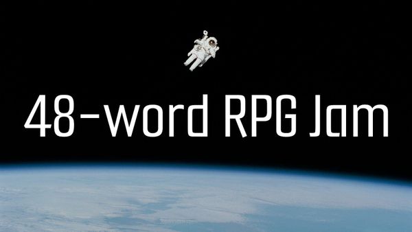 48-word RPG Jam