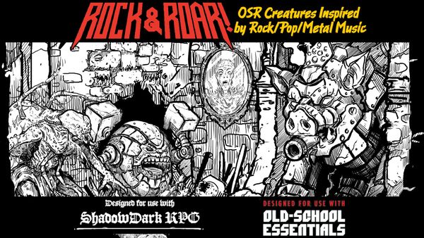 Rock & Roar - Gnarly Bestiary Based on Classic Rock Is Adding Bonus Tracks!