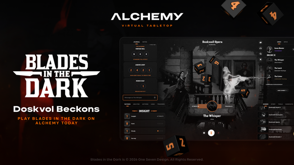 Run Scores, Live With The Consequences: Blades in the Dark Arrives on Alchemy RPG