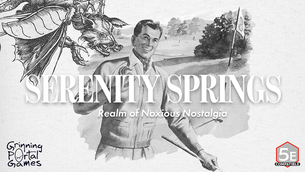 Serenity Springs - Now live on Kickstarter!