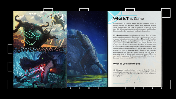 The Soothwardens cover and interiors