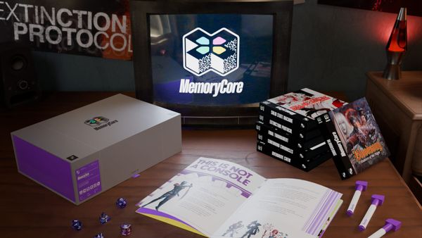 MemoryCore Anthology Render in a '90s Bedroom Setting