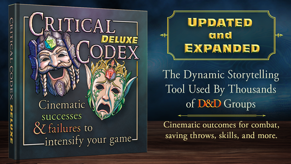 Critical Codex DELUXE: cinematic crits for your D&D table — live on Kickstarter