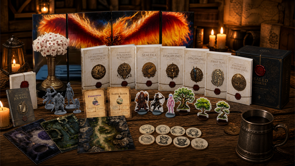 Sealed Stories Launches on Gamefound October 8 with Free Quickstart and Solo Preview