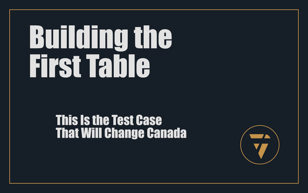 Building the First Table