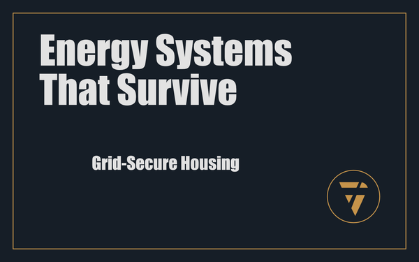 Energy Systems That Survive: Grid-Secure Housing