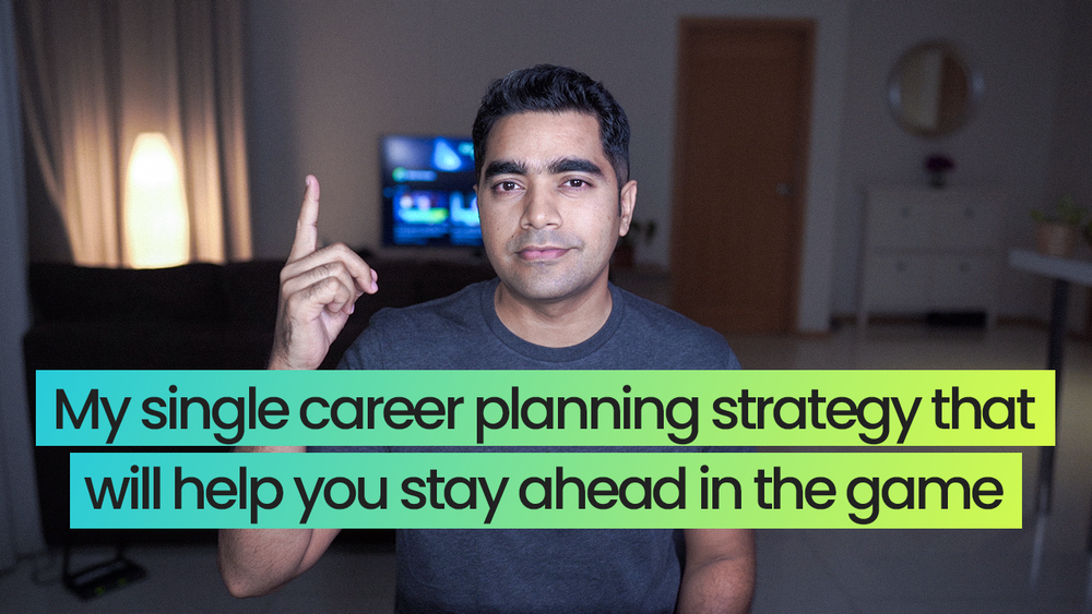 My single CAREER STRATEGY that will help you STAY AHEAD IN THE GAME