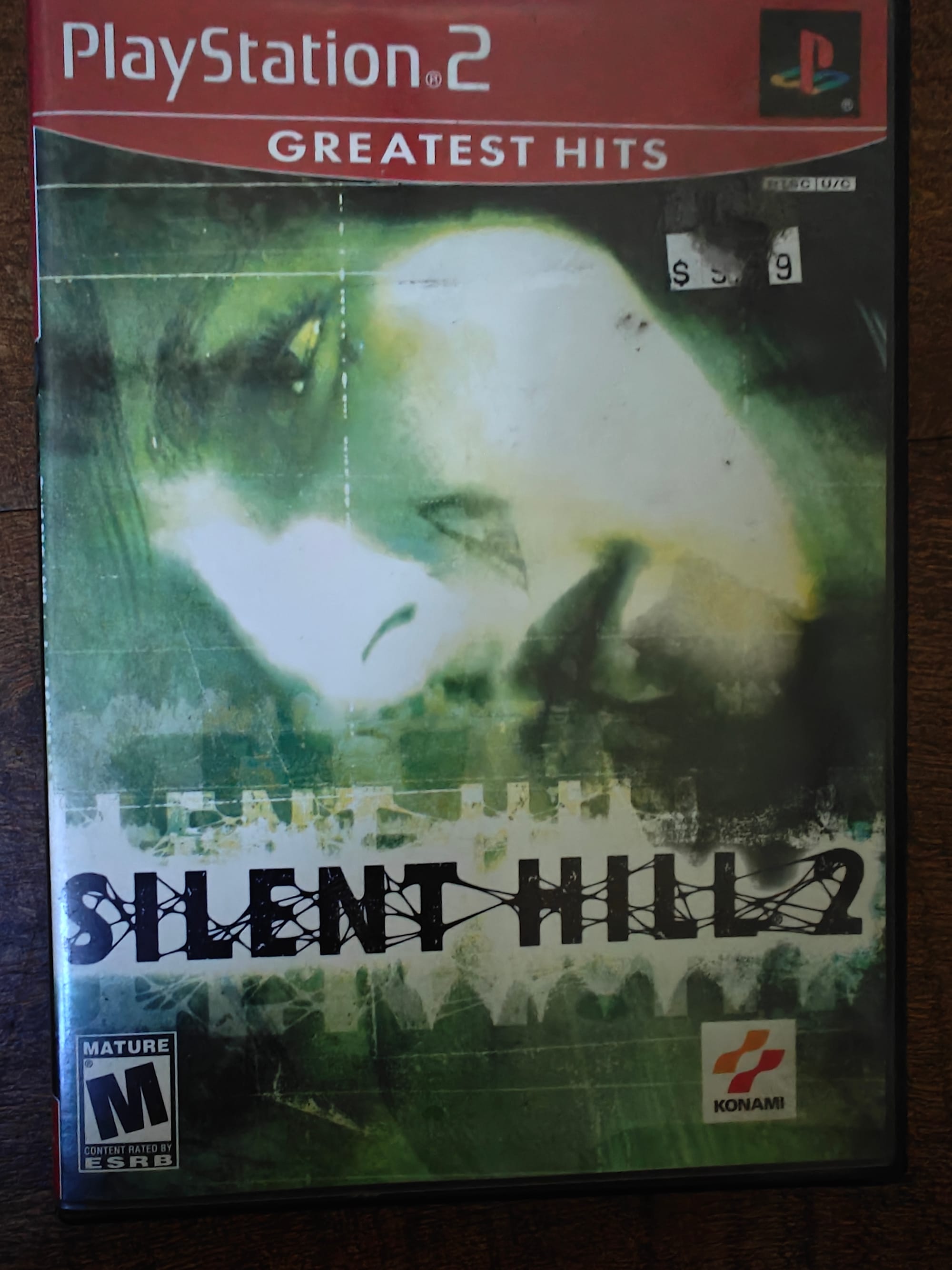 Silent Hill 2 PS2 Greatest Hits edition