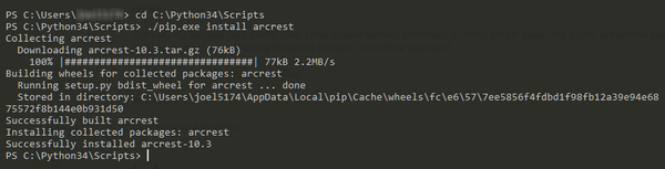 Installing Python Packages on an ArcGIS Python Installation