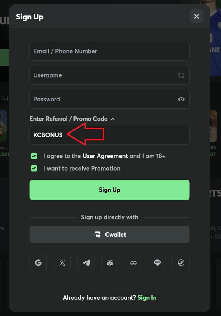 Best BC.Game Promo Code in 2026: Use KCBONUS for 360% Up to $4,000 + 400 Free Spins