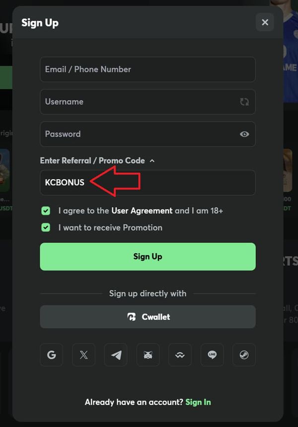 Best BC.Game Promo Code in 2026: Use KCBONUS for 360% Up to $4,000 + 400 Free Spins
