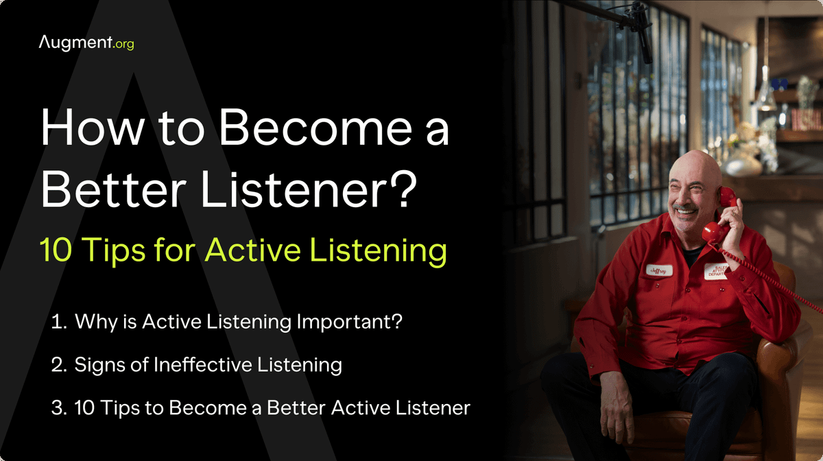 How to Become a Better Listener: 10 Tips for Active Listening