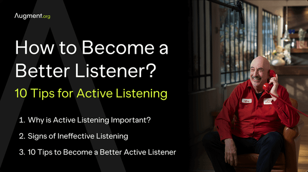 How to Become a Better Listener: 10 Tips for Active Listening