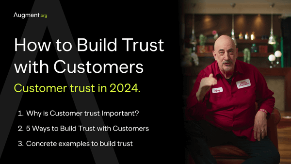 How to Build Trust with Customers in 2024