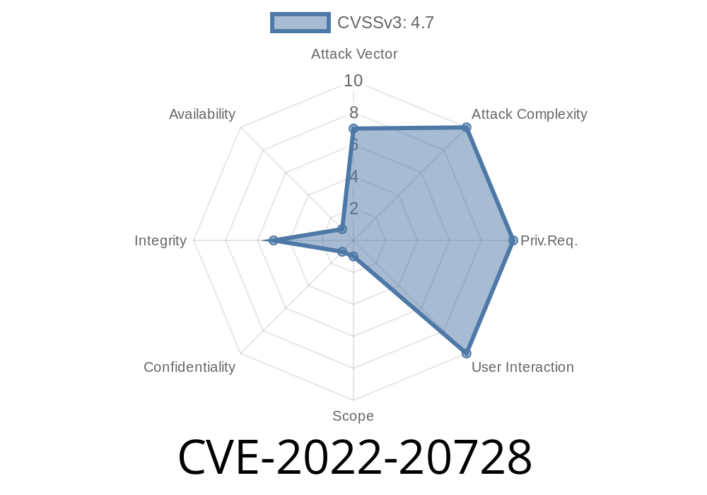 CVE-2022-20728 An attacker who is able to spoof packets to an affected AP could inject them into a client's VLAN.