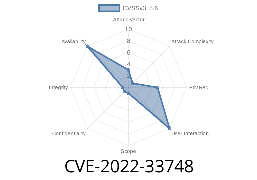 CVE-2022-33748 An error handling path was added that neglected to pay attention to locking requirements.
