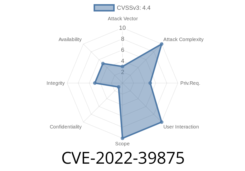 CVE-2022-39875 Samsung Account has an improper component protection vulnerability that allows attackers to logout.