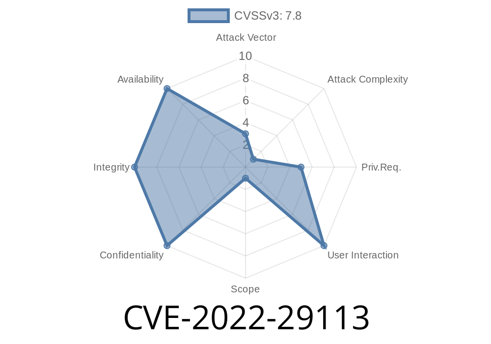 CVE-2022-29113 - Windows Digital Media Receiver Elevation of Privilege Vulnerability – How It Works and How Attackers Exploit It
