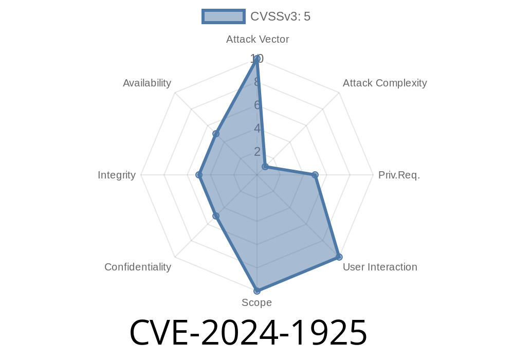 CVE-2024-1925 - Critical Unrestricted File Upload Vulnerability in Ctcms 2.1.2 (VDB-254860)