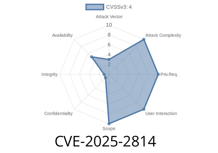 CVE-2025-2814 - Insecure Random Number Source Weakens Perl Crypt::CBC Encryption