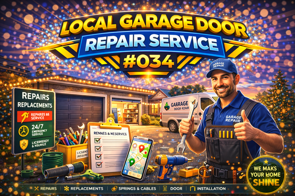 #034 Local Garage Door Repair Service (USA)