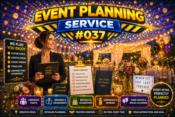 #037 Event Planning Service
