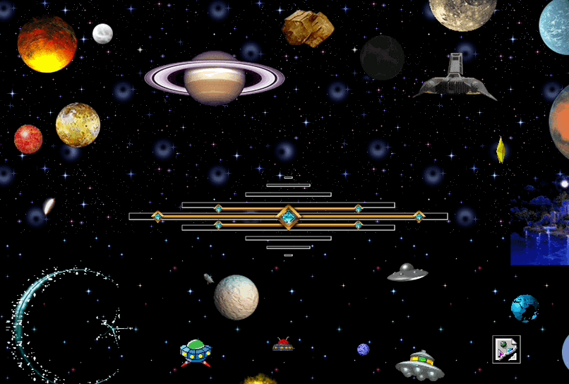 This is a gif showing the Cameron's World website.