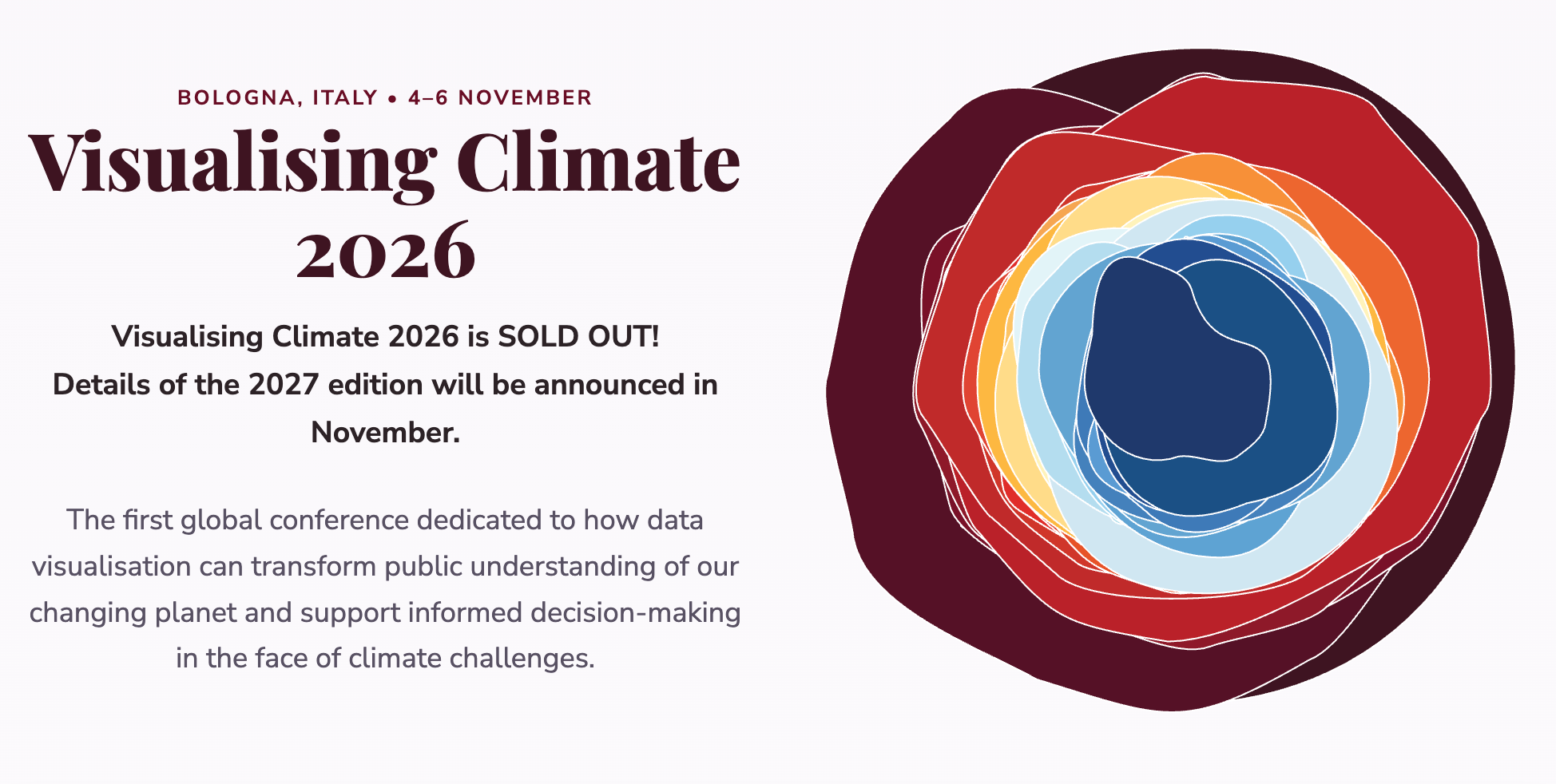 No axes, no labels, no numbers: How this chart became a climate change icon