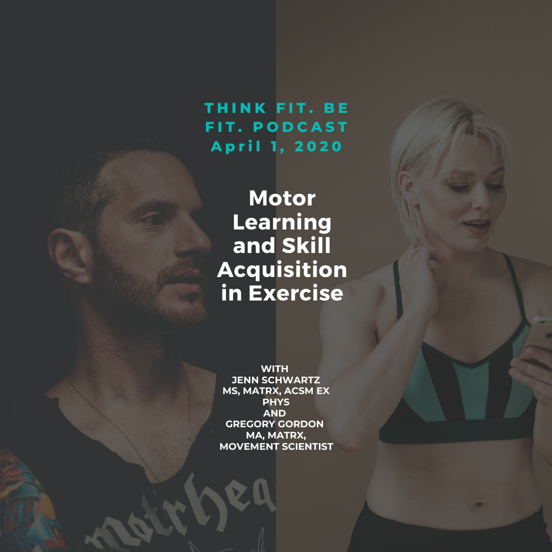 Gregory Gordon: Motor Learning and Skill Acquisition in Exercise.
