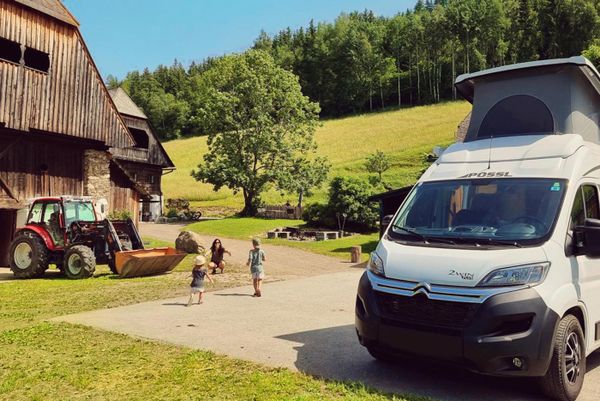 Camping am Bauernhof