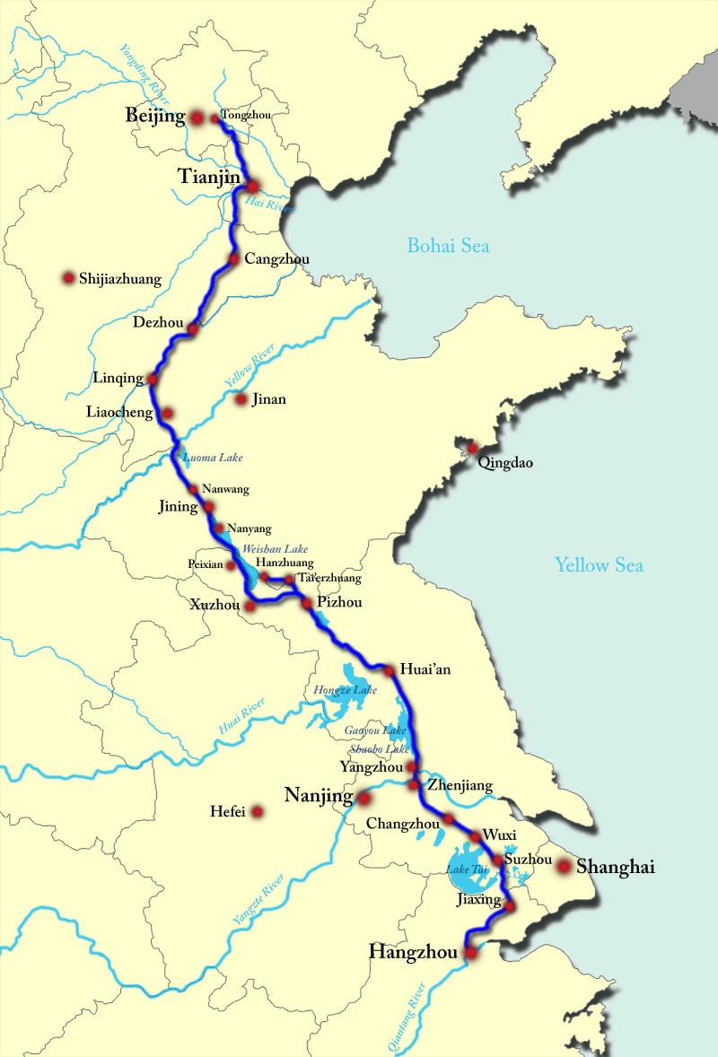 Grand Canal China (Source: Ian Kiu, 2008)