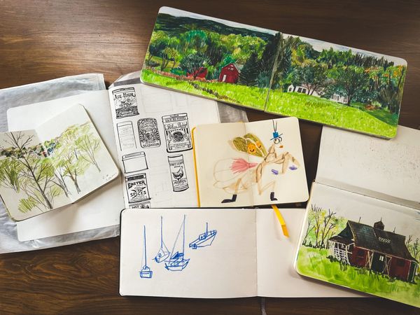If You’ve Ever Abandoned a Sketchbook Halfway Through, This Is for You