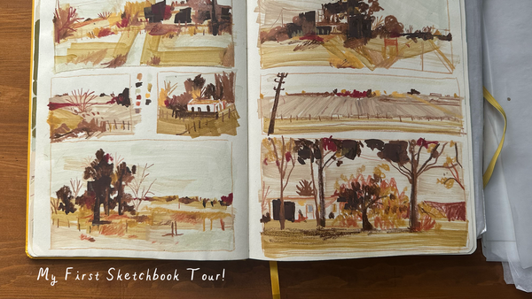 Sketchbook Tour #1