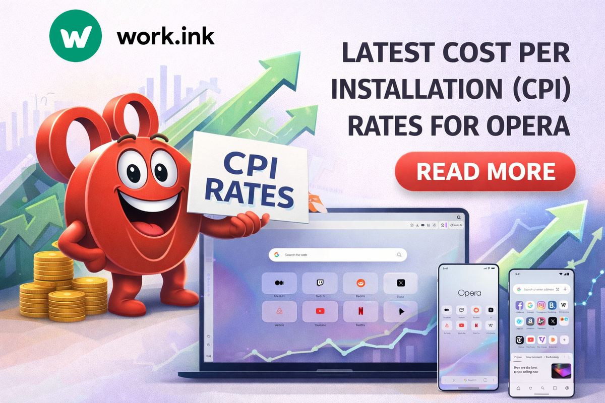 Latest Opera CPI Rates on work.ink (€)