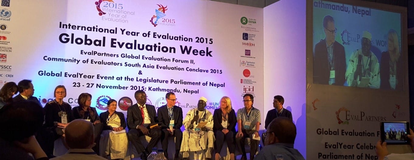 Global Evaluation Agenda 2015