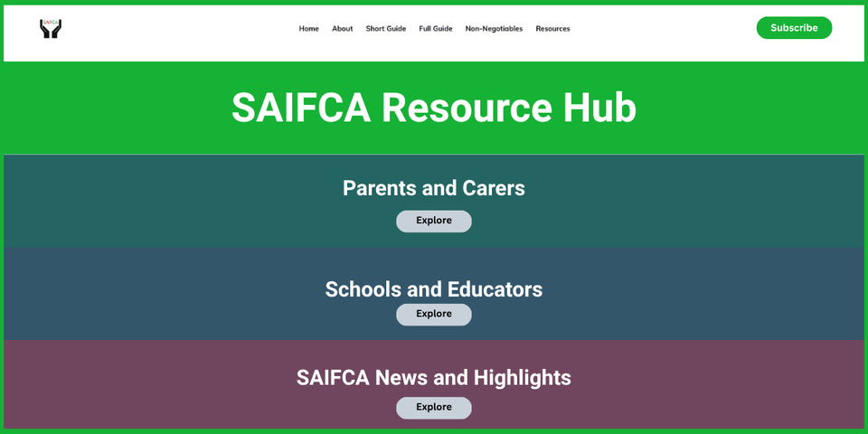 Explore SAIFCA’s New Resource Hub