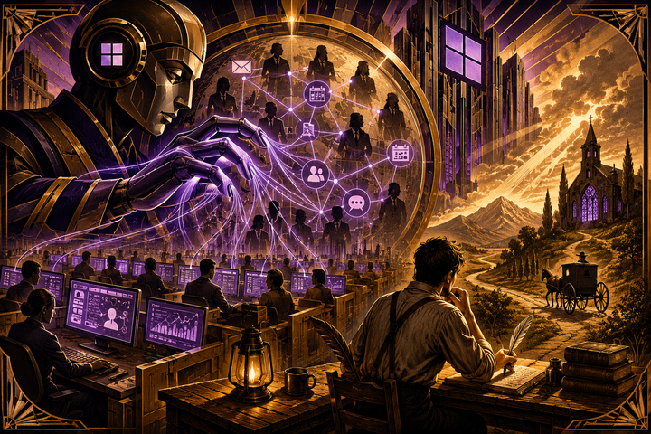 Microsoft’s AI Work Machine and Bitcoin