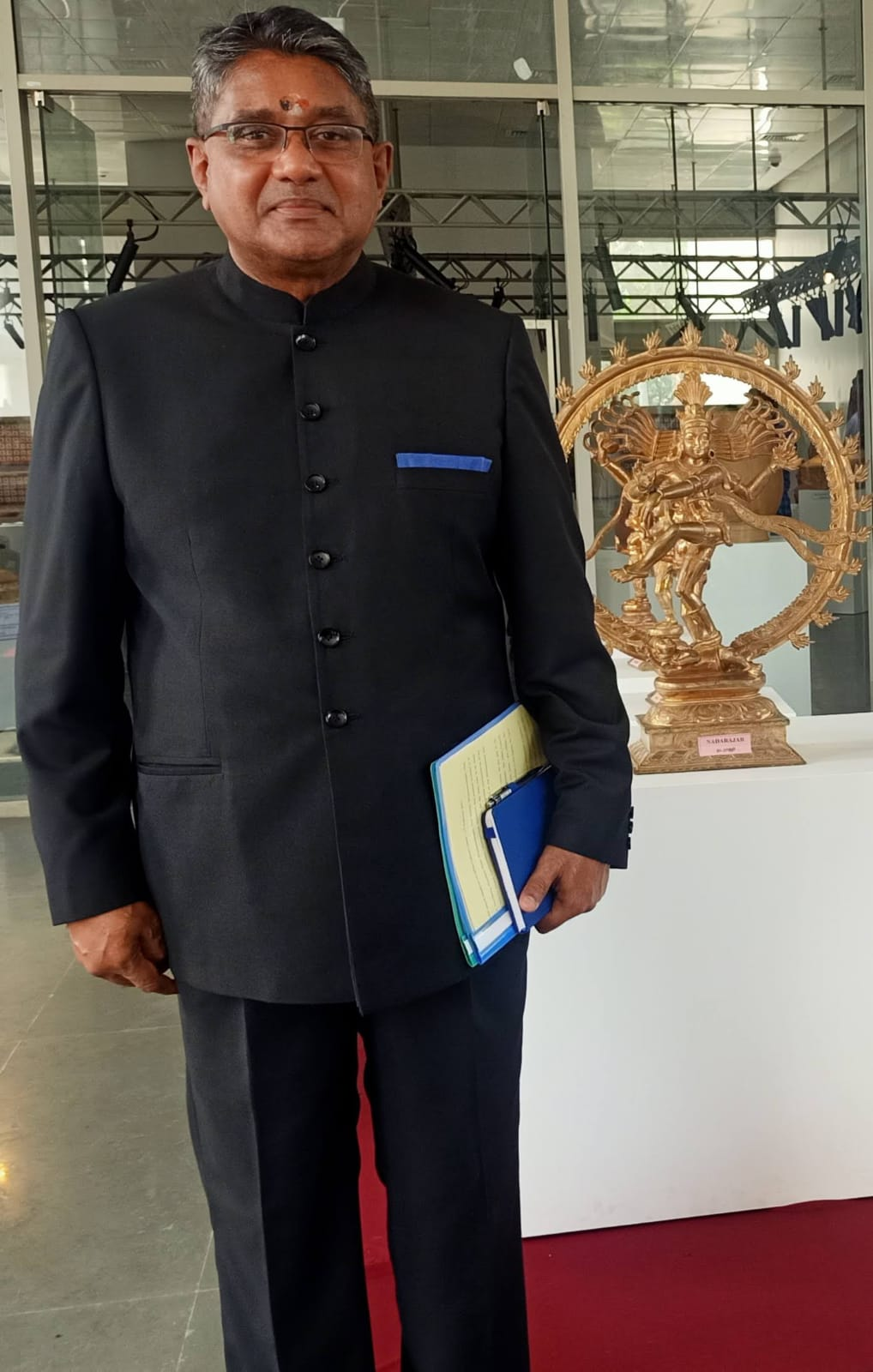Jeevan Thiagarajah at the Thiruvalluvar Cultural Centre in Jaffna during his tenure as Governor of the Northern Province.