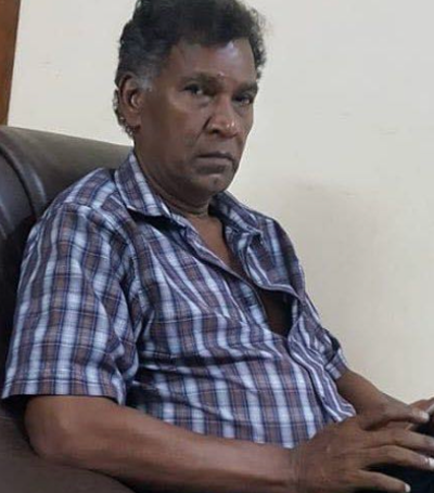 Panagoda Maheswaran in his later years.