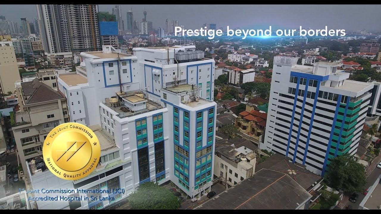 Figure 3: The booming private health care sector is a regular feature in all parts of Sri Lanka.