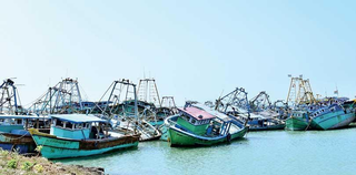 Seized Indian Trawlers Choke Myliddy Harbour, ITAK Lawmaker Says