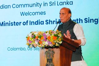 ‘India Will Always Stand Firmly With Sri Lanka,’ Rajnath Singh Says