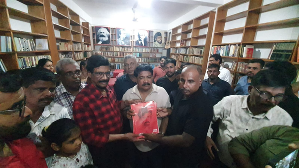 Portrait of Rohana Wijeweera in Jaffna NPP Library Sparks Controversy