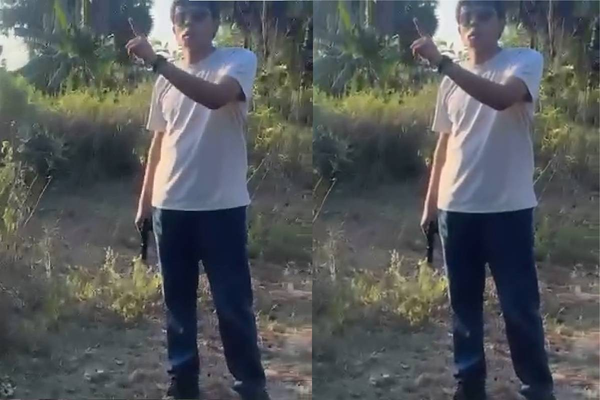Controversial Jaffna MP Ramanathan Archchuna Brandishes Handgun in Land Dispute